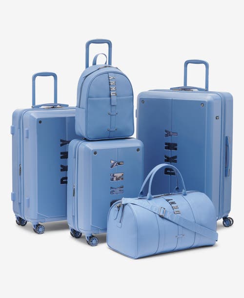 Dkny Nyc Backpack In Blue Suede
