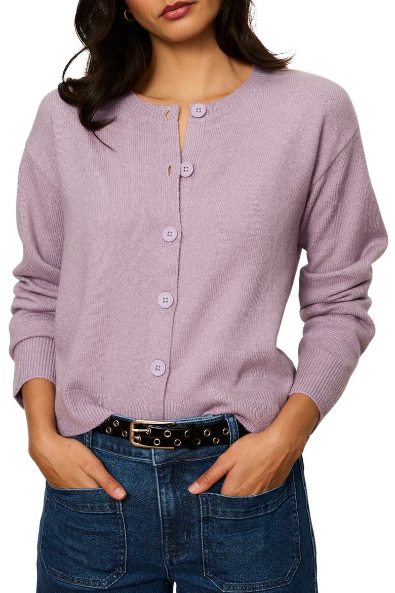 Must Have Cardigan, Alternate, color, PURPLE HAZE