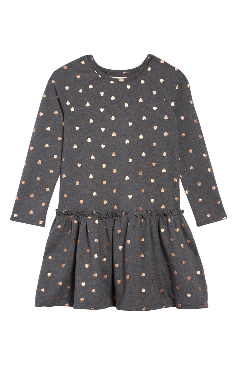 Tucker + Tate Drop Hem Dress, Main, color, 