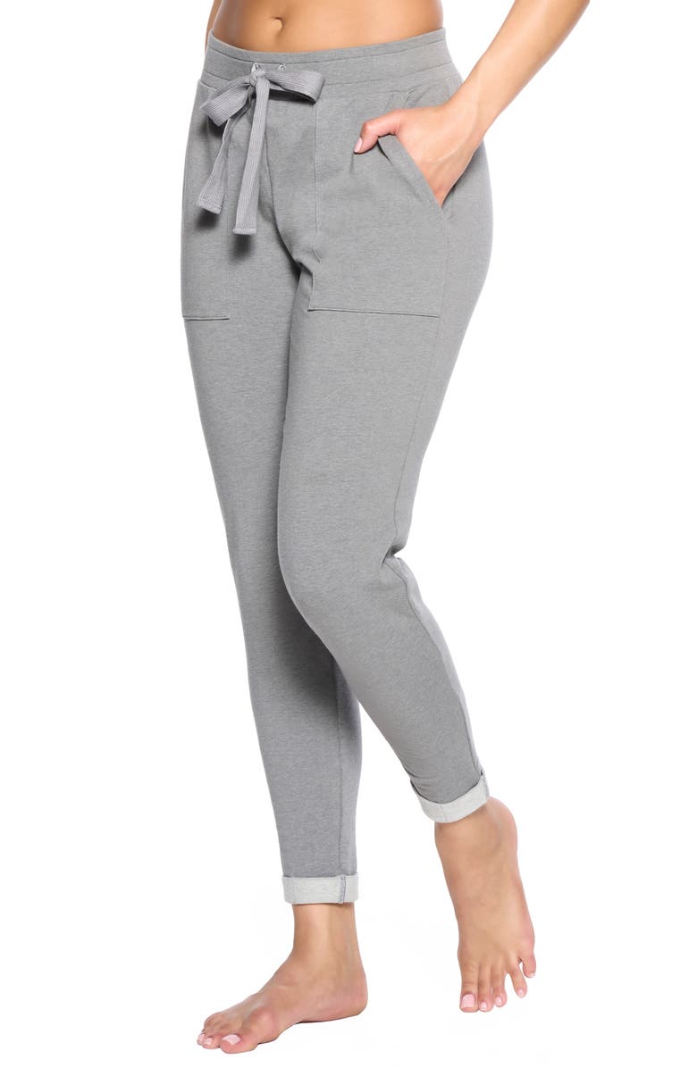 Felina Stretch Organic Cotton Lounge Joggers, Main, color, 