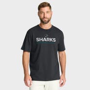 FANATICS Men's Fanatics Black San Jose Sharks Authentic Pro Primary T-Shirt