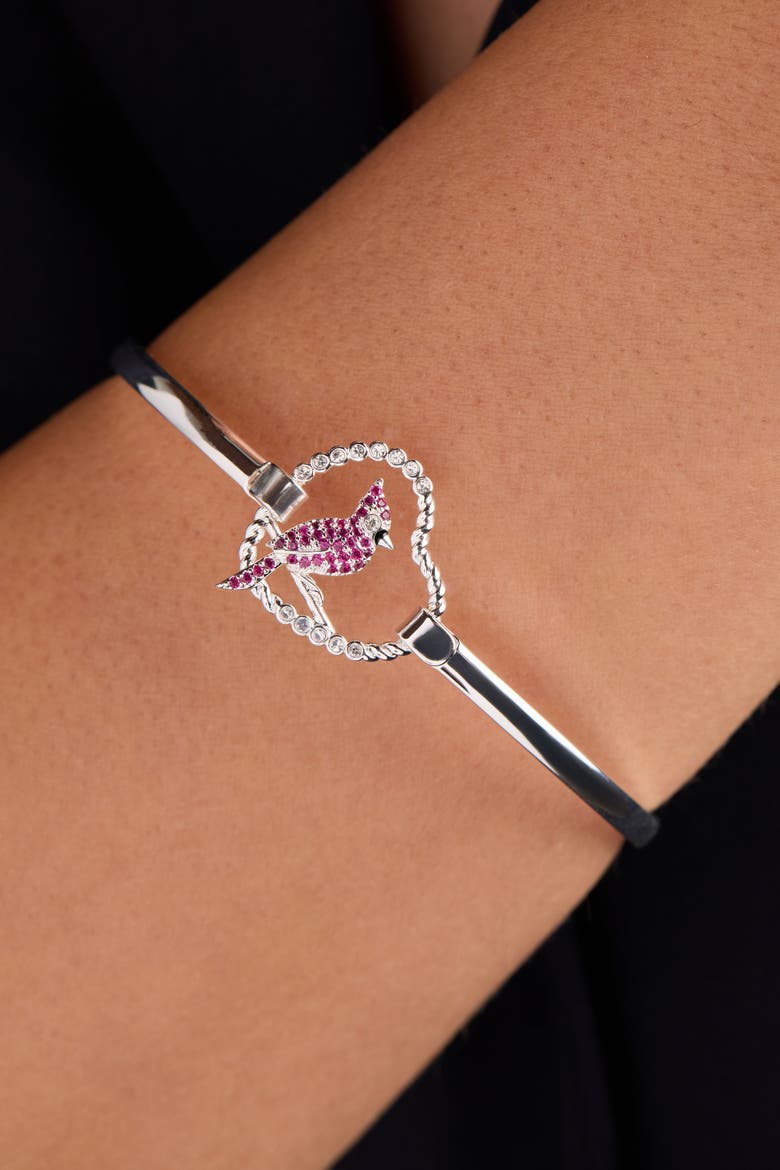 Cardinal Bangle, Alternate, color, Silver