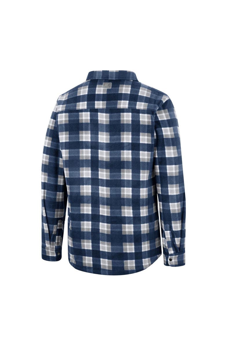 COLOSSEUM Men's Colosseum Navy Yale Bulldogs Ellis Full-Snap Jacket, Alternate, color, 