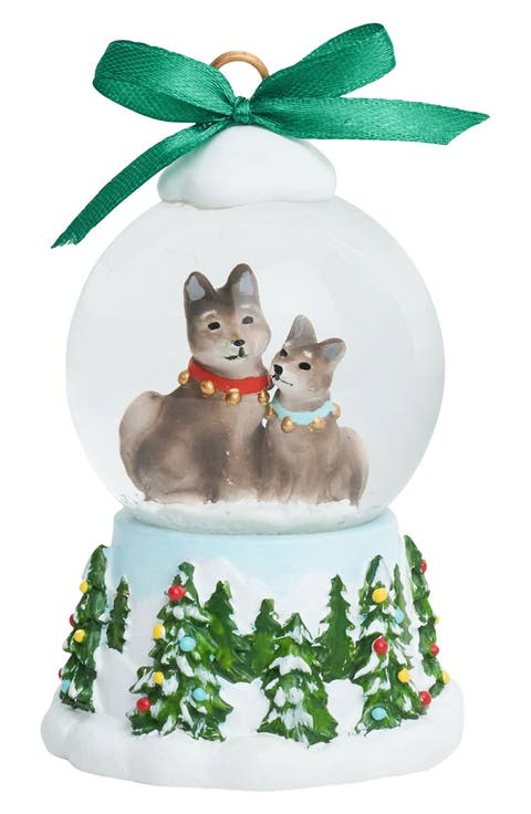 Berry & Thread Reindeer Miniature Snow Globe