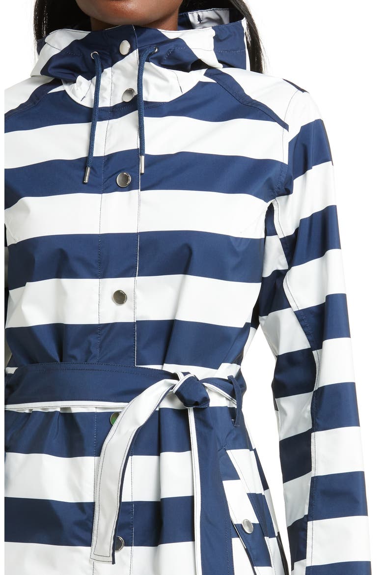 Lyness II Waterproof Raincoat, Alternate, color, EVENING BLUE STRIP