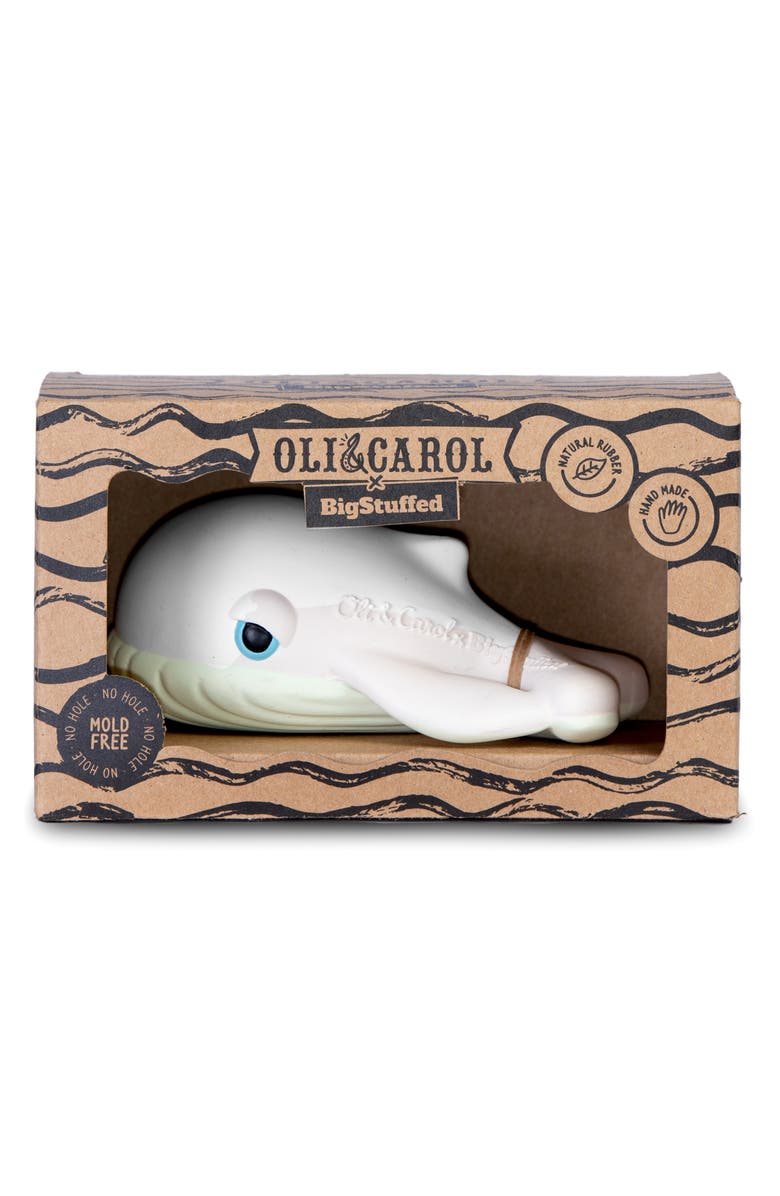 Oli&Carol Walter the Whale Teething Toy, Alternate, color,