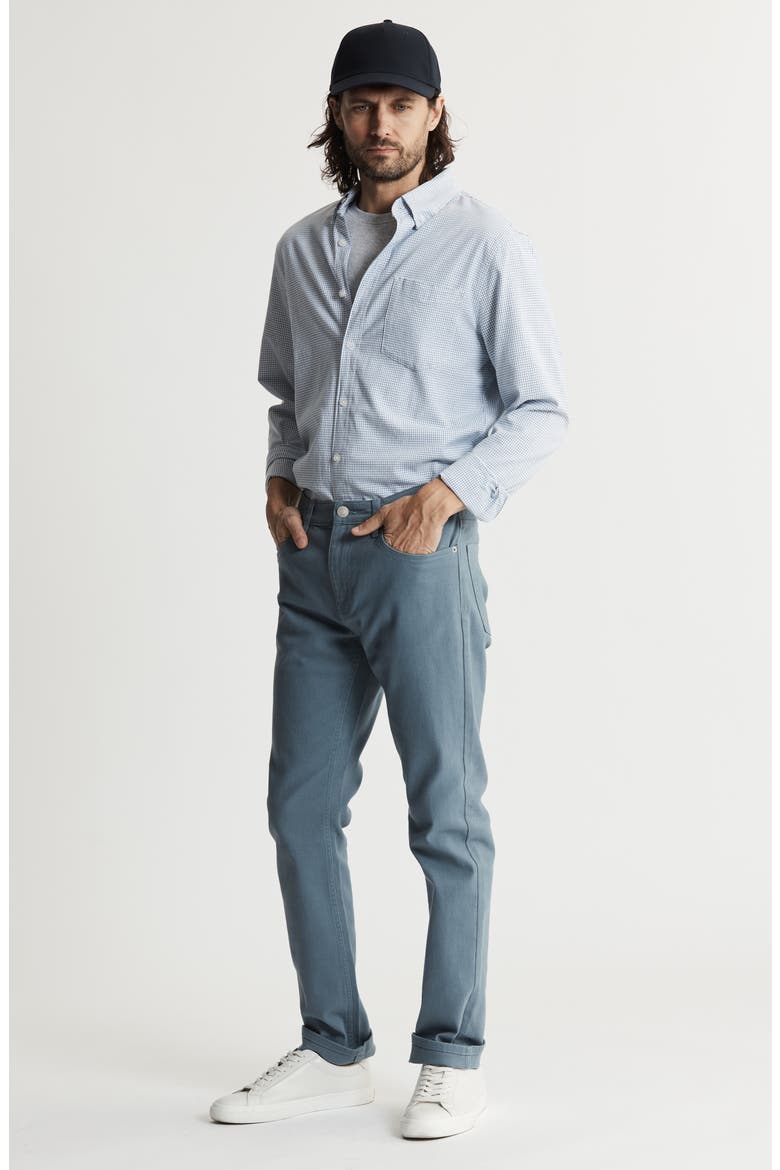 Bowery Straight Leg Denim Pants, Alternate, color, SLATE