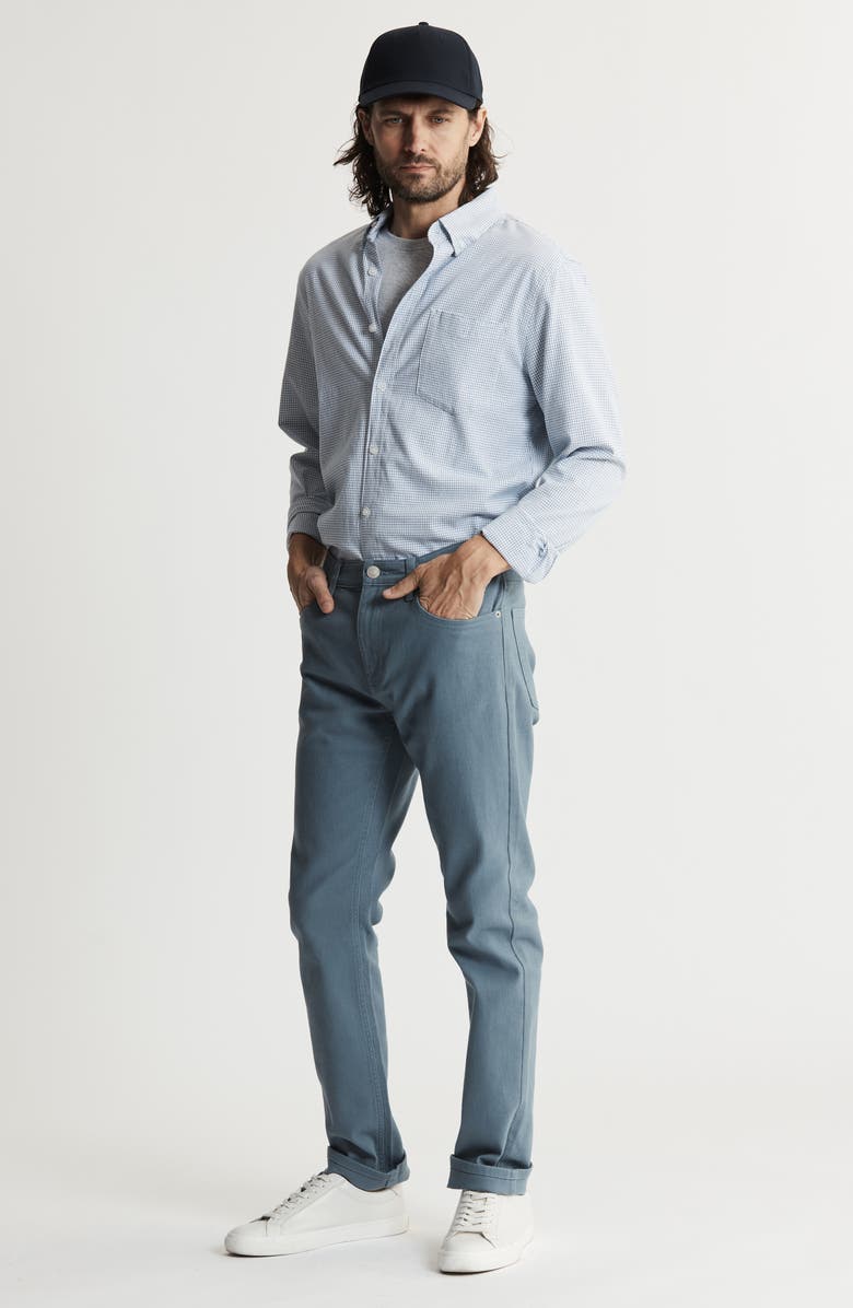 JACHS Bowery Straight Leg Denim Pants, Alternate, color, Slate