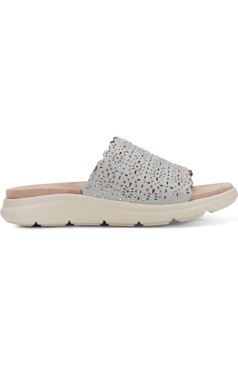 Easy Spirit Alora Slide Sandal, Alternate, color, Light Blue