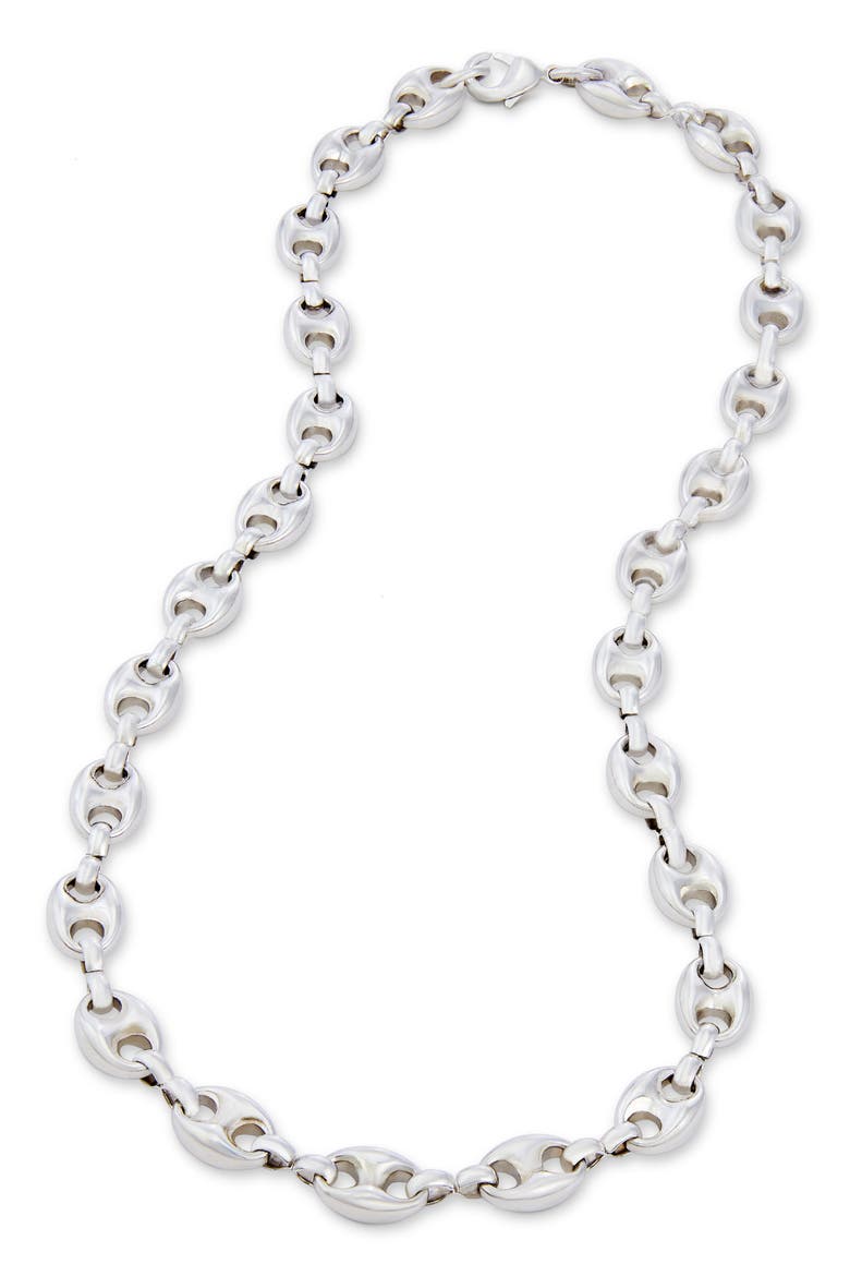 20-Inch Link Necklace, Alternate, color, WHITE