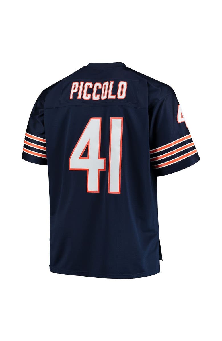 Mitchell & Ness Men's Mitchell & Ness Brian Piccolo Navy Chicago Bears Big & Tall 1969 Retired Player Replica Jersey, Alternate, color, 