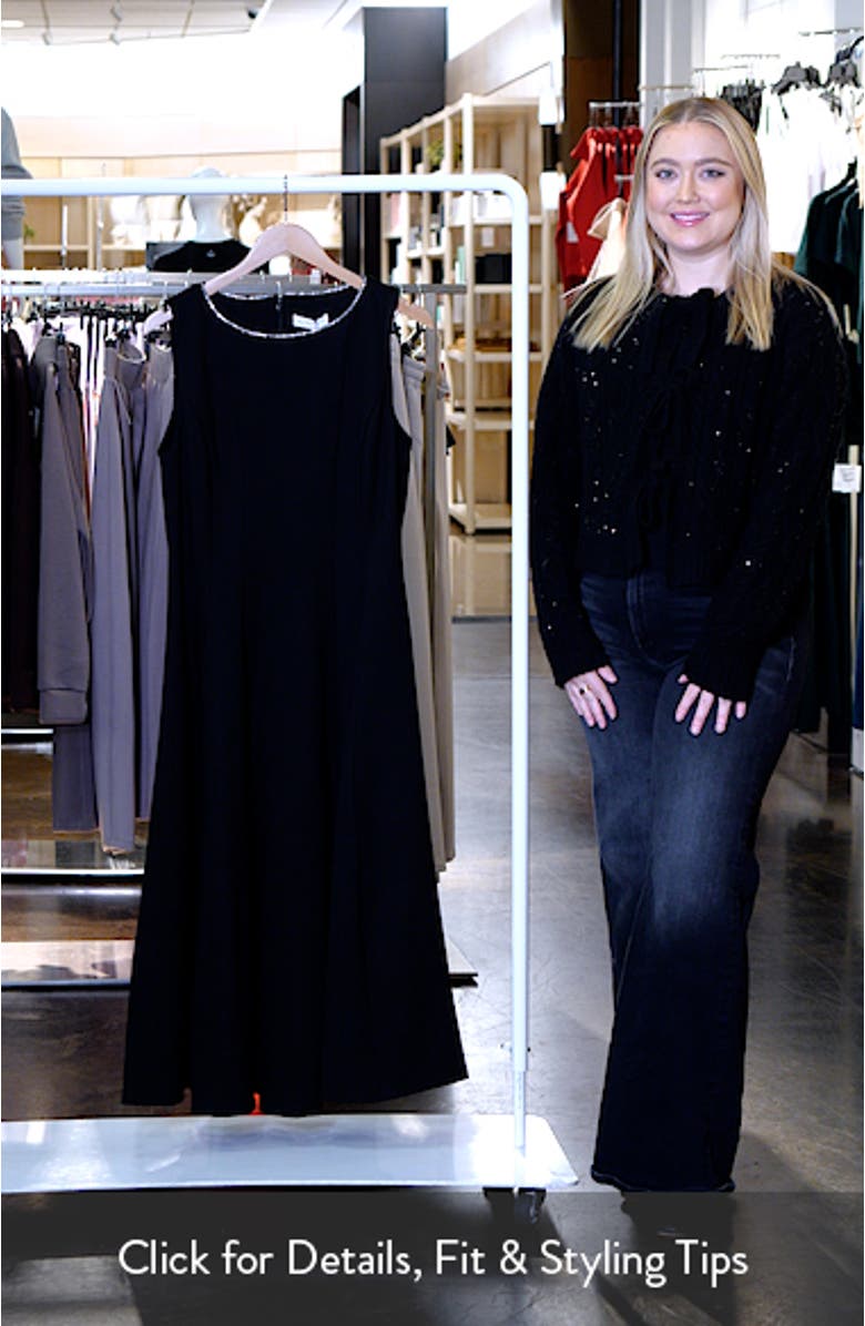 Mary Sleeveless Midi Dress, sales video thumbnail