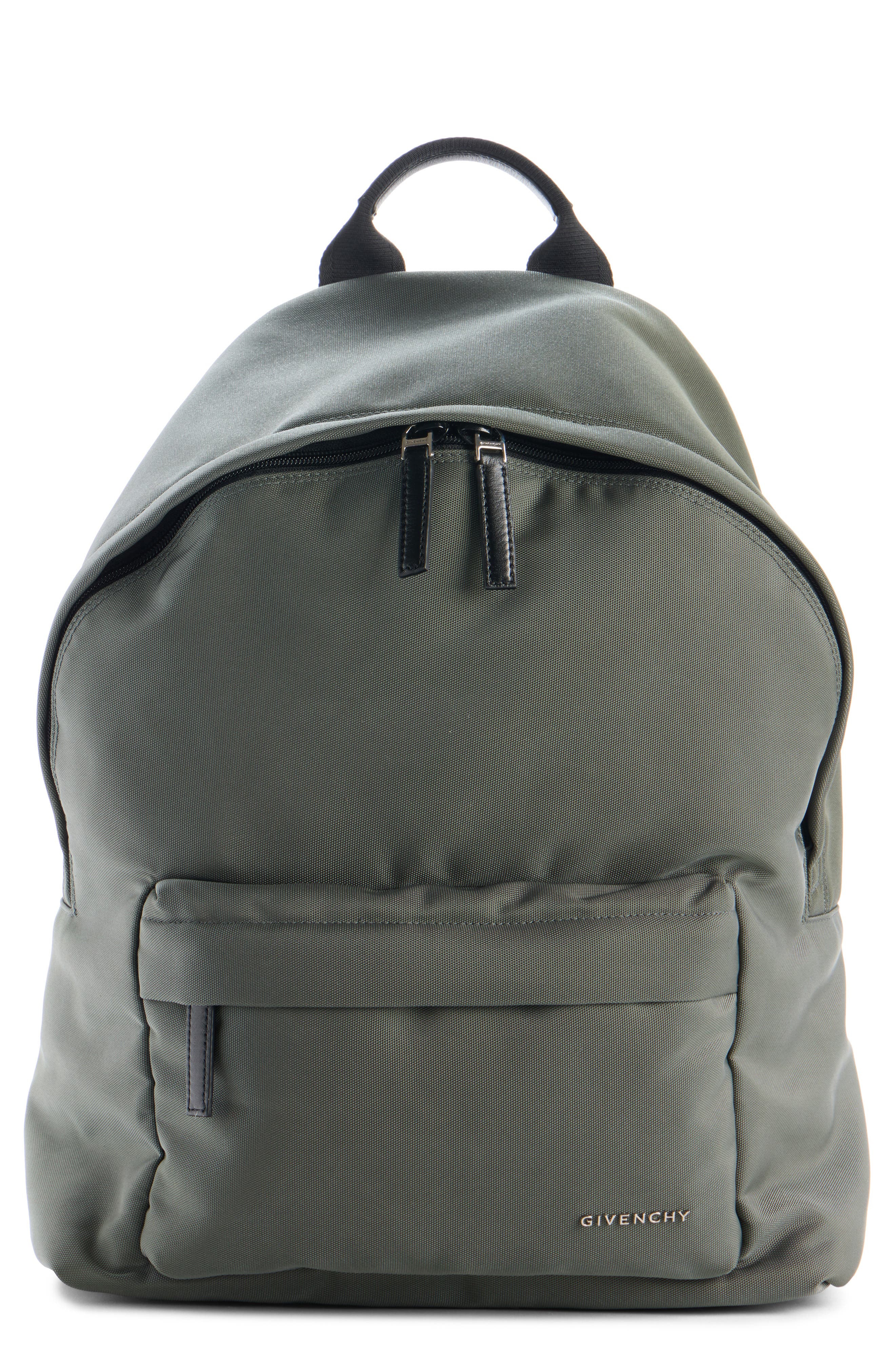 Givenchy Essential U Nylon Backpack, Main, color, Salvia
