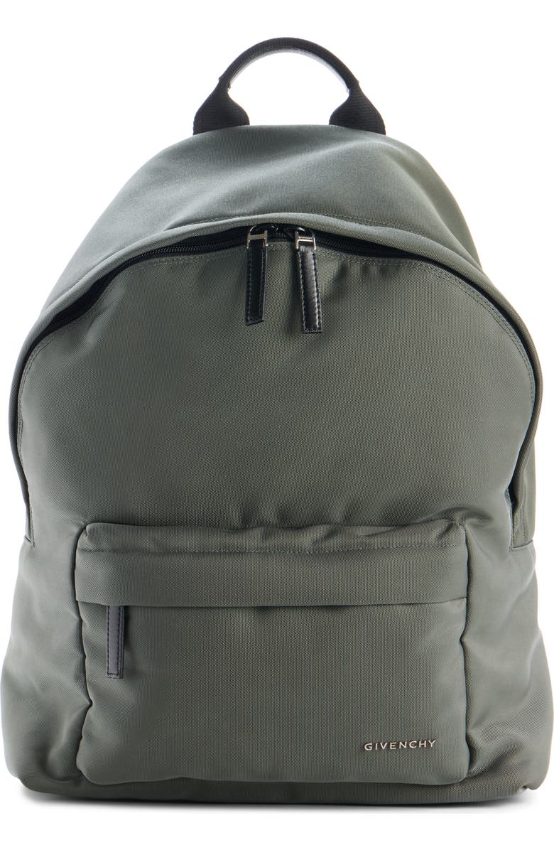 Givenchy Essential U Nylon Backpack, Main, color, Salvia