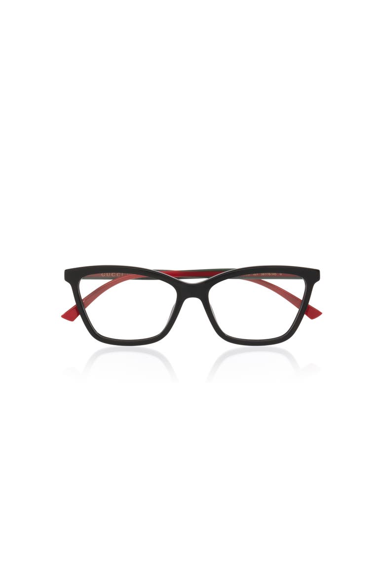 56mm Cat Eye optical glasses, Alternate, color, Black