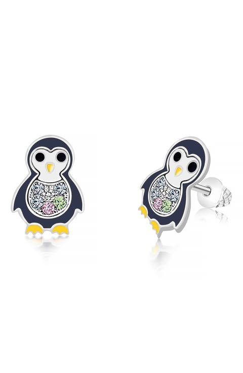 Kids' Penguin Stud Earrings