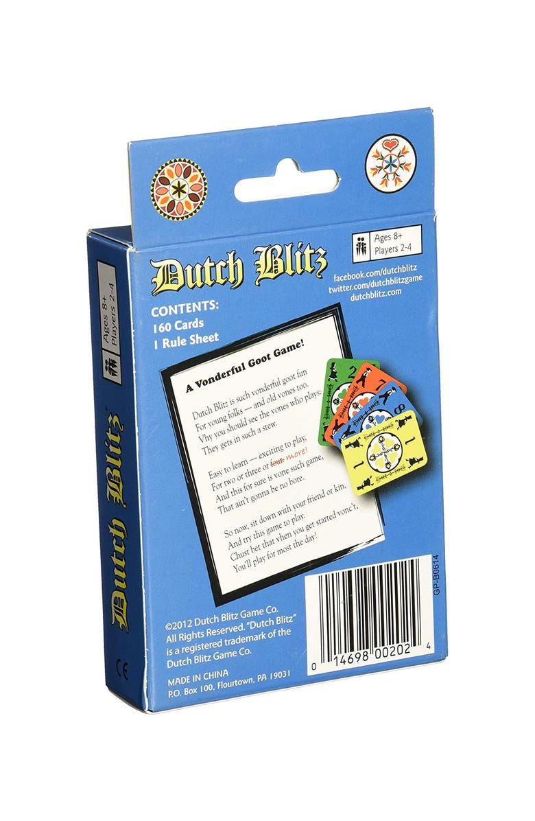 Dutch Blitz Original And Expansion Combo Pack, Alternate, color, Multicolored