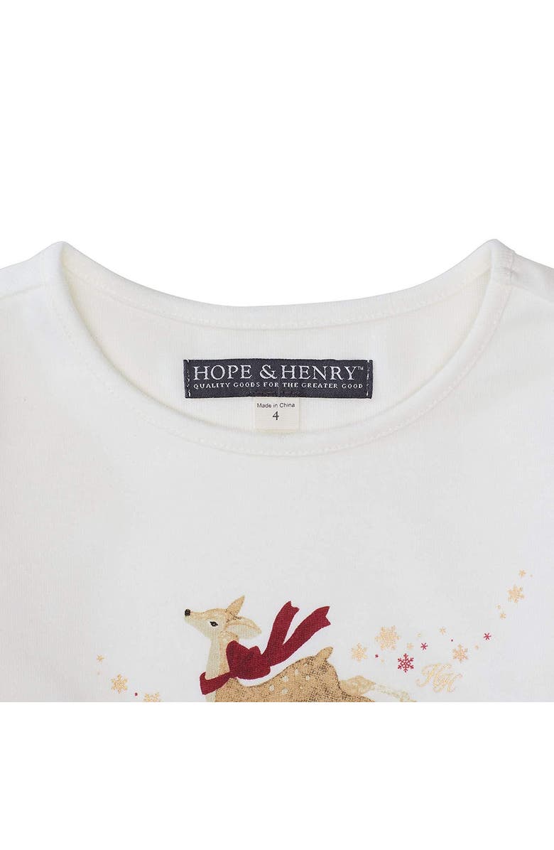 Hope & Henry Baby Girls' Long Sleeve Graphic Tee, Infant, Alternate, color,