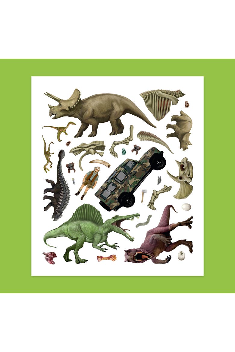 Panorama Sticker Book, Alternate, color, Multicolored