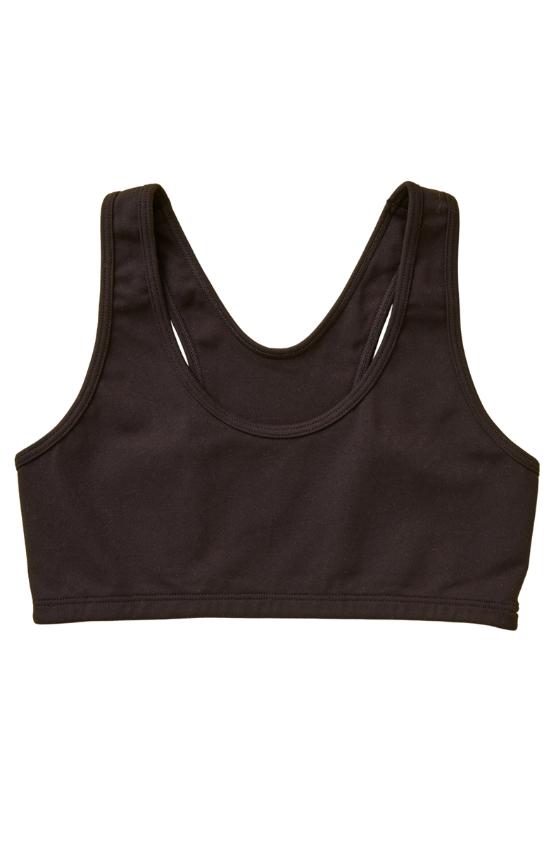 Yellowberry Half Moon High-Impact Sports Bra, Alternate, color, Black Night