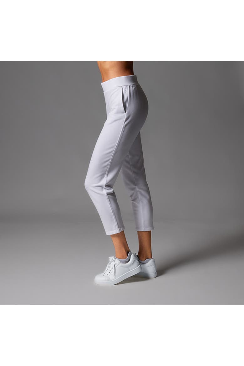Cozy Ankle Pant, Alternate, color, WHITE