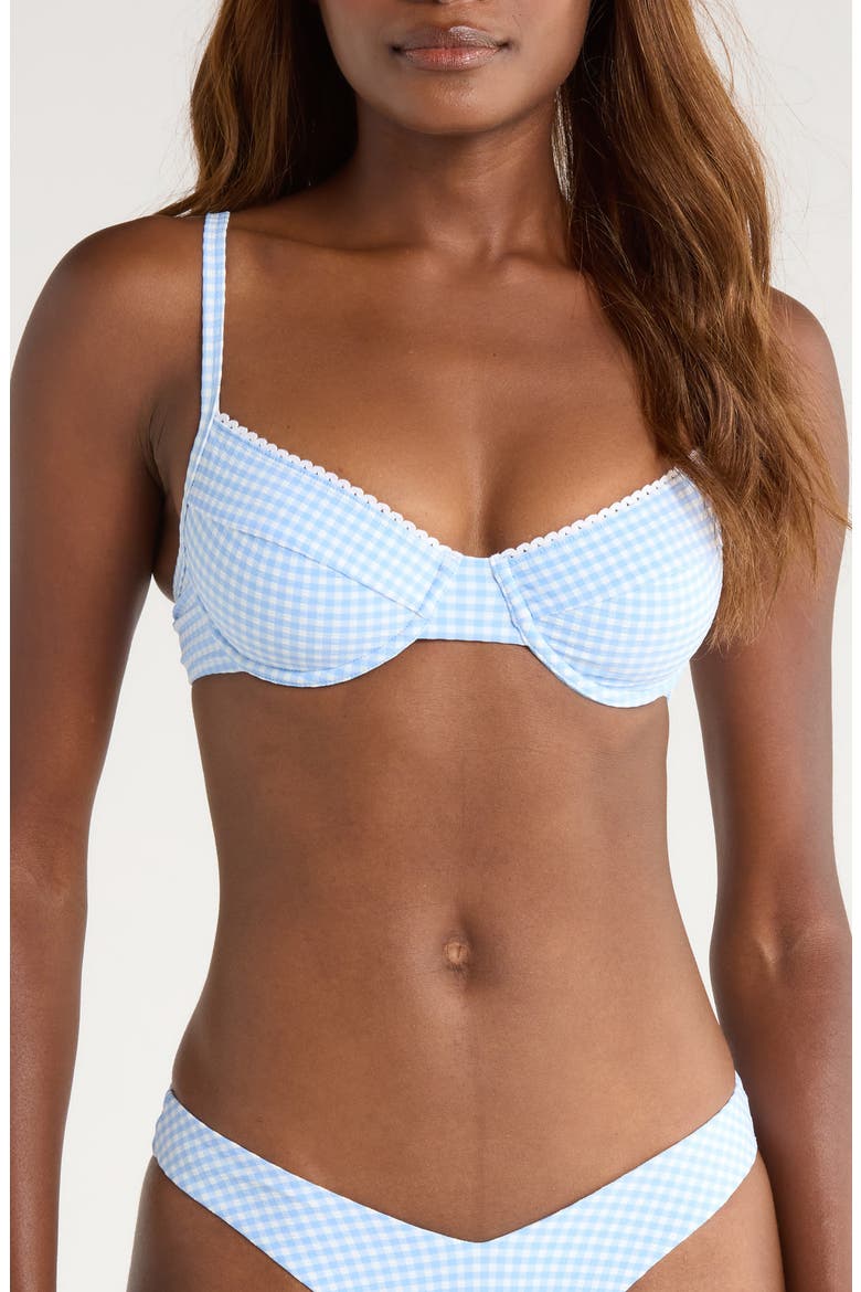 Decorative Underwire Bikini Top, Main, color, SKINNY DIP