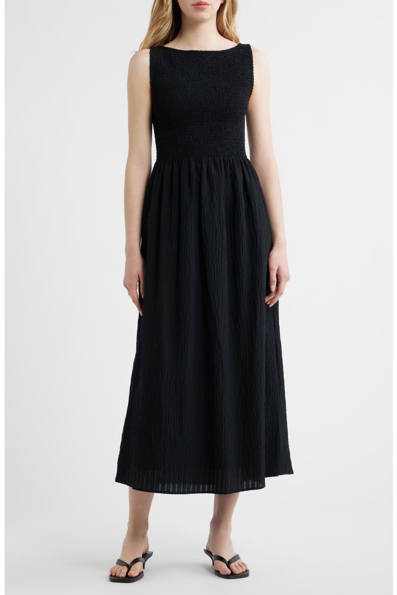 The Cosima Nap® Midi Dress, Main, color, BLACK