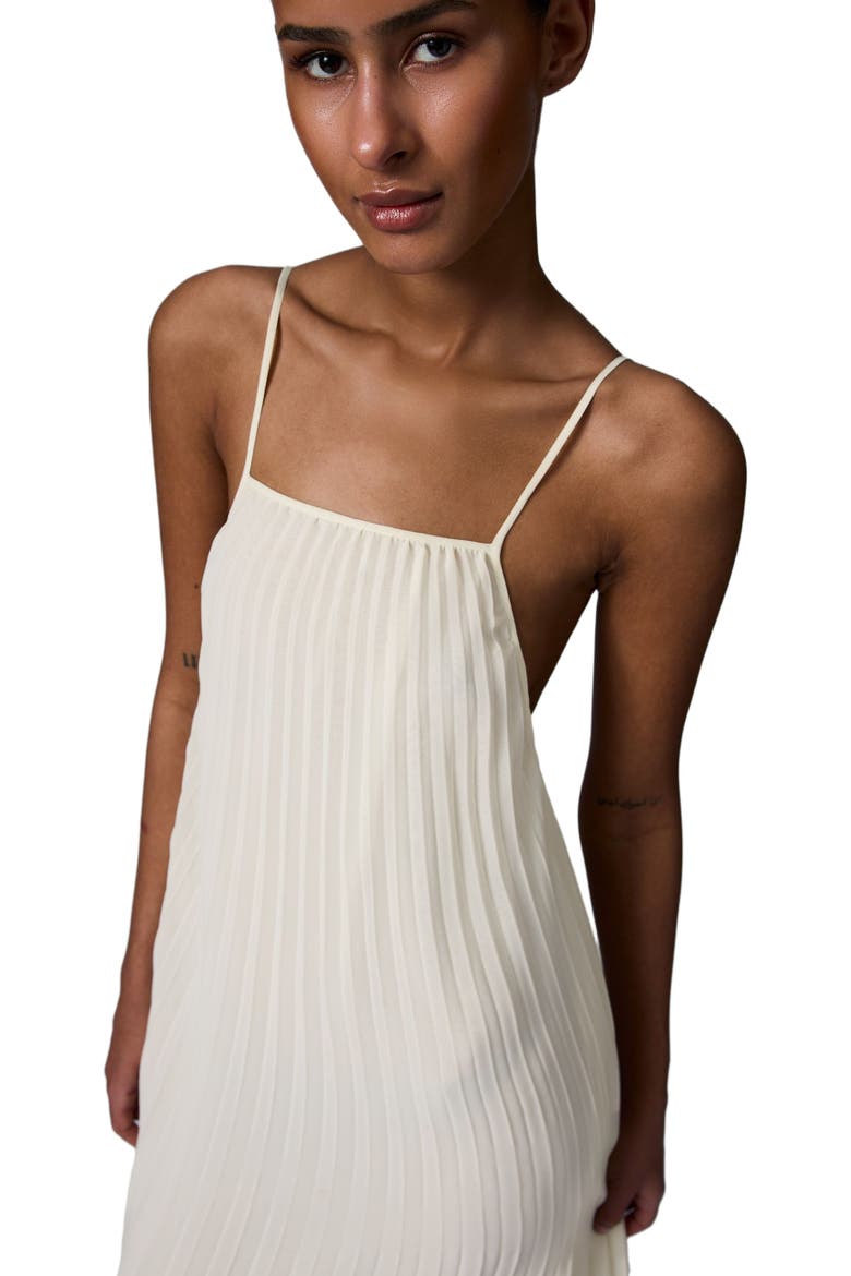 Rona Chiffon Plisse Maxi Dress, Alternate, color, Jet Stream