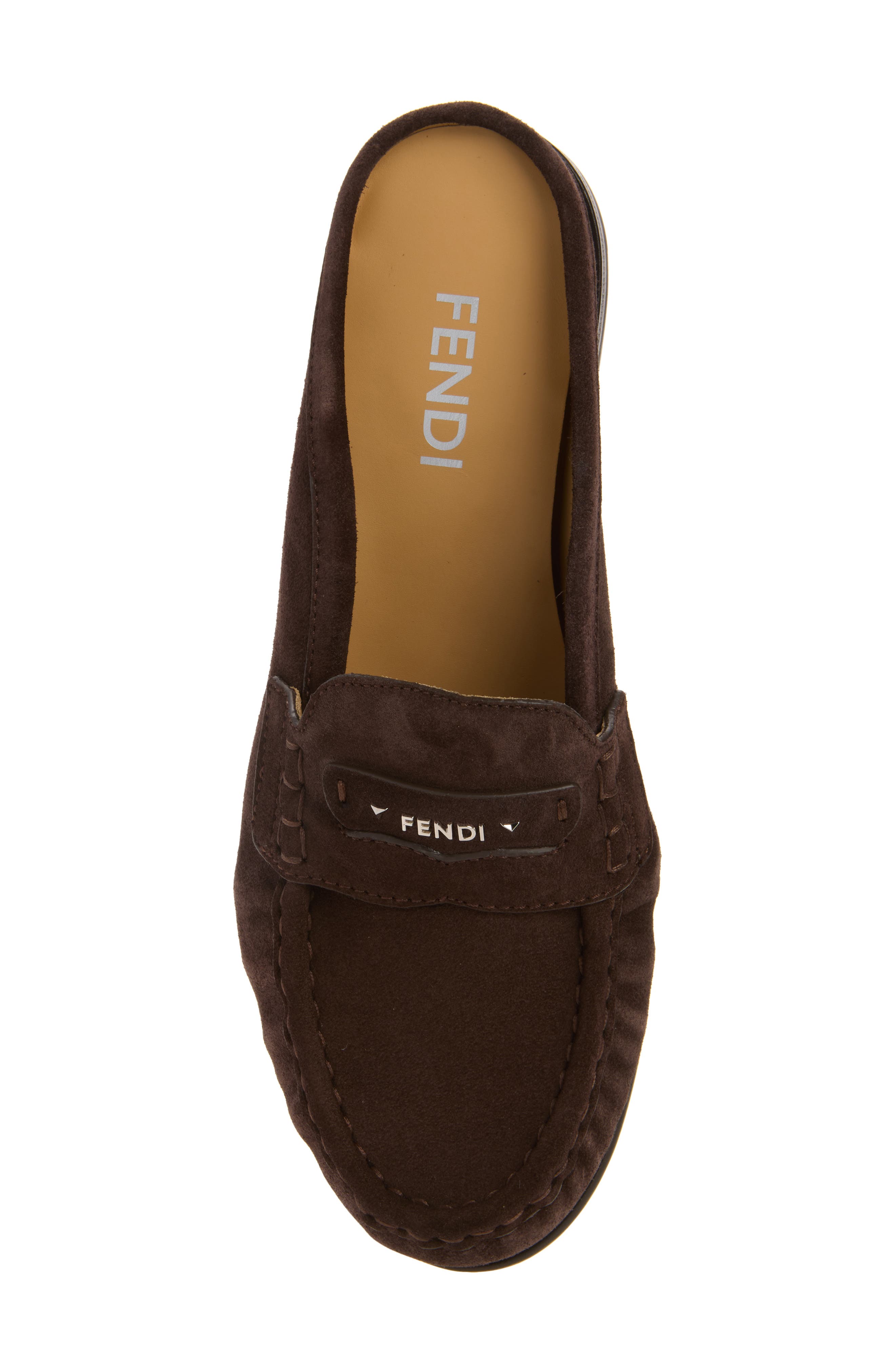 Scrunch Leather Mule, Alternate, color, F1UV7 BURNT MOGANO