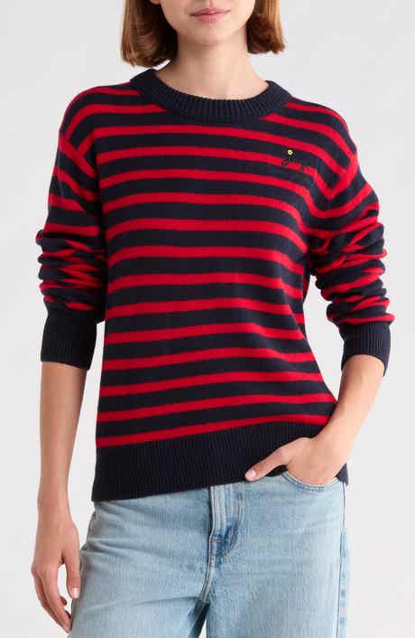 Joy Striped Crewneck Sweater