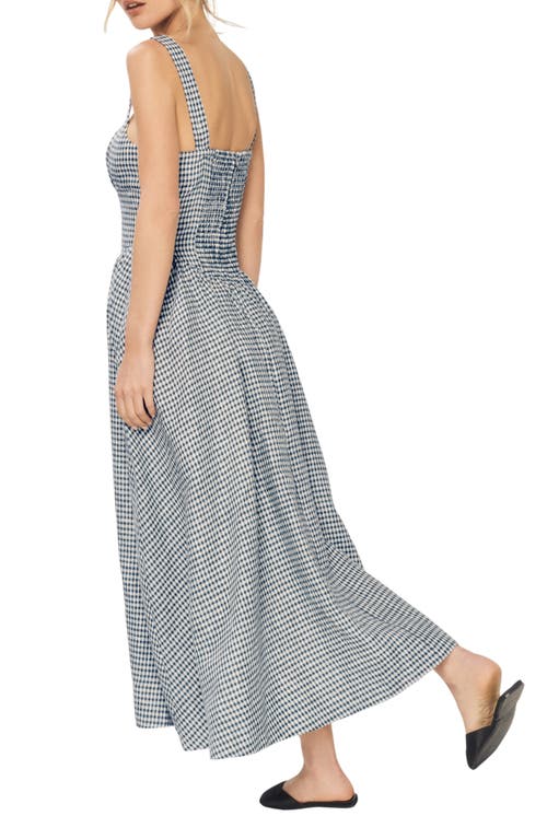 Reformation Balia Gingham Linen Sundress