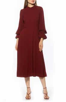 Alexia Admor Lana Fit & Flare Midi Dress