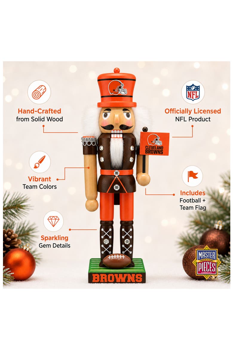 Cleveland Browns Collectible Nutcracker, Alternate, color, Multicolor