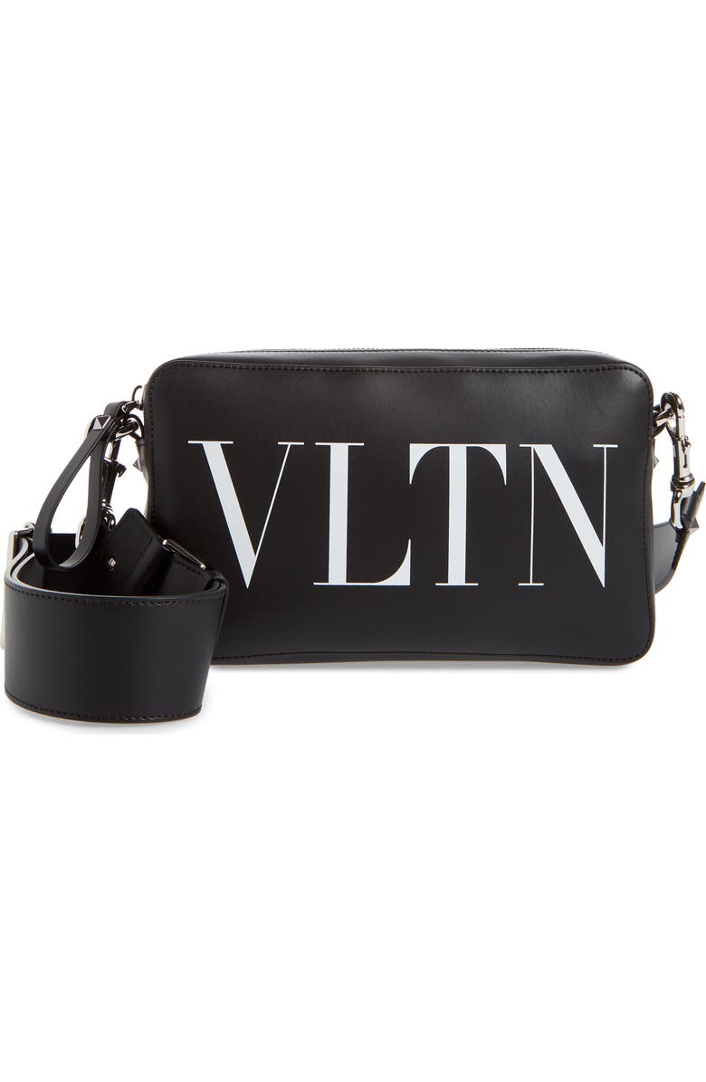 Valentino Garavani VLTN Leather Bag, Main, color,