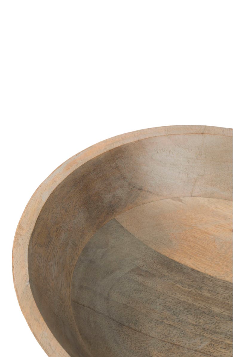 Mela Artisans Woodform Stackable Bowls - Rustic Grey, Alternate, color, Grey