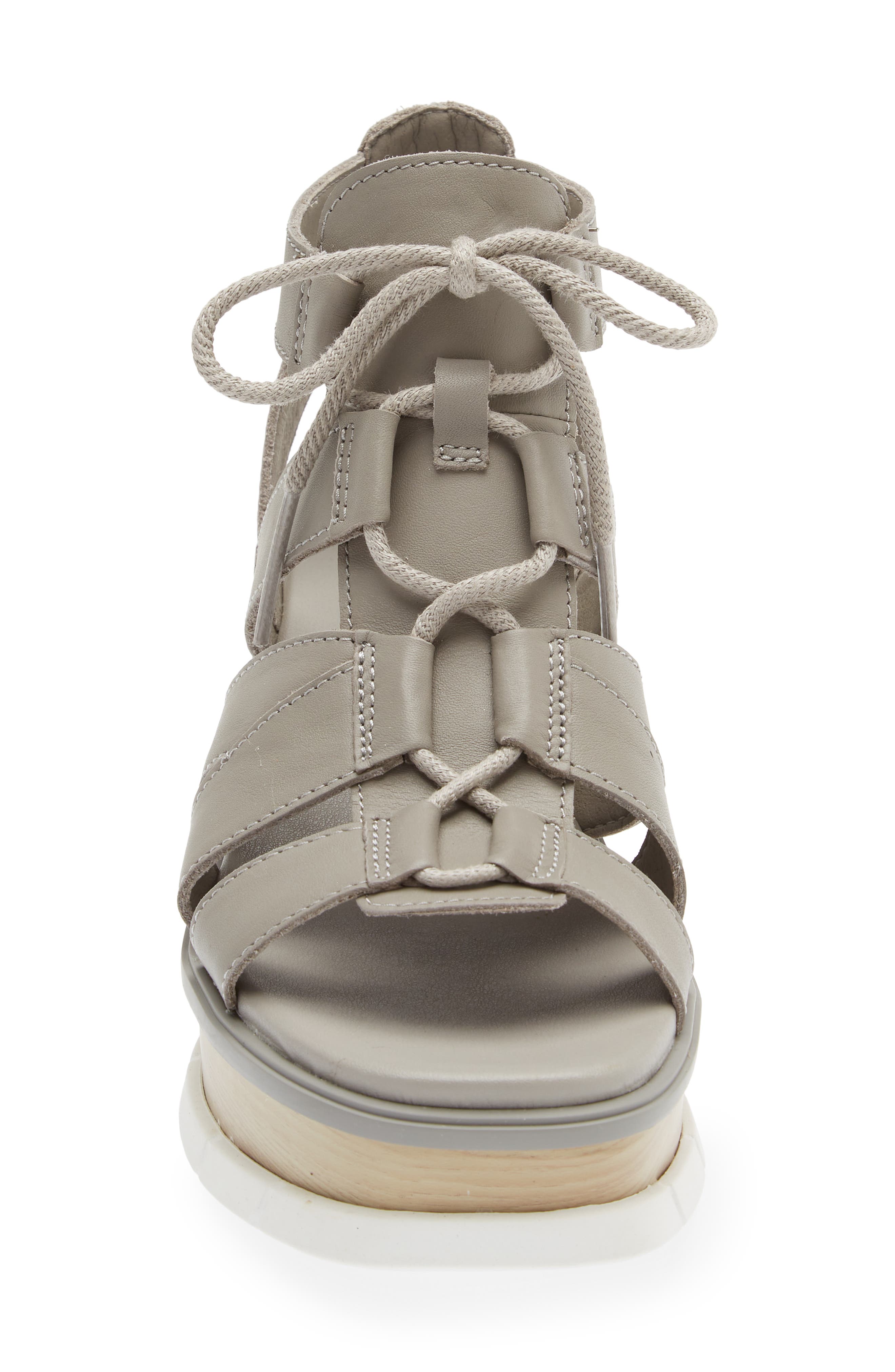 SOREL Joanie III Lace-Up Wedge Sandal, Alternate, color, 