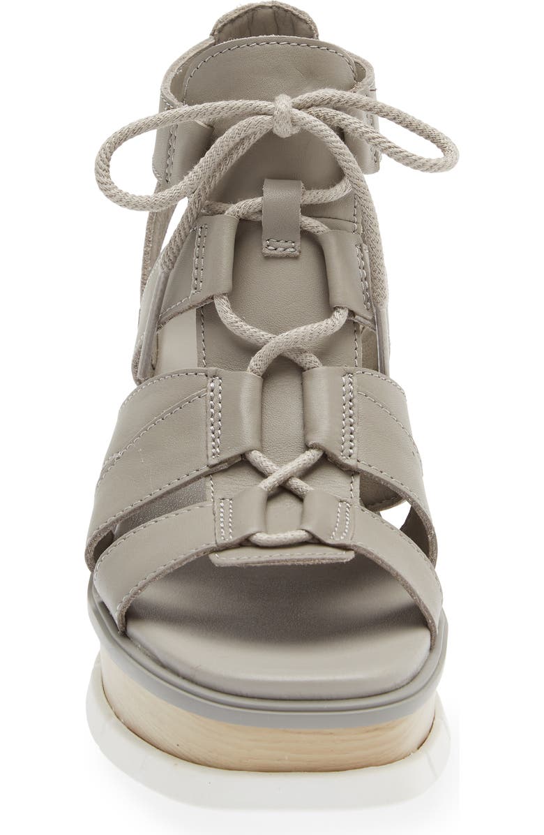 SOREL Joanie III Lace-Up Wedge Sandal, Alternate, color,