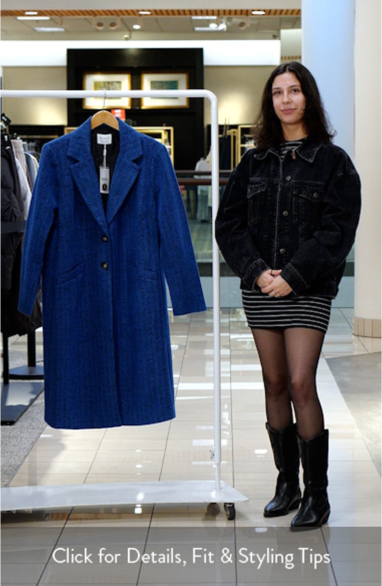 Maris Herringbone Coat, sales video thumbnail