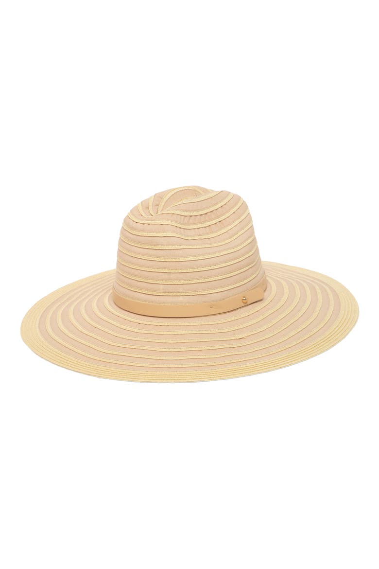 Cattleman's Crease Sun Hat, Main, color, NATURAL