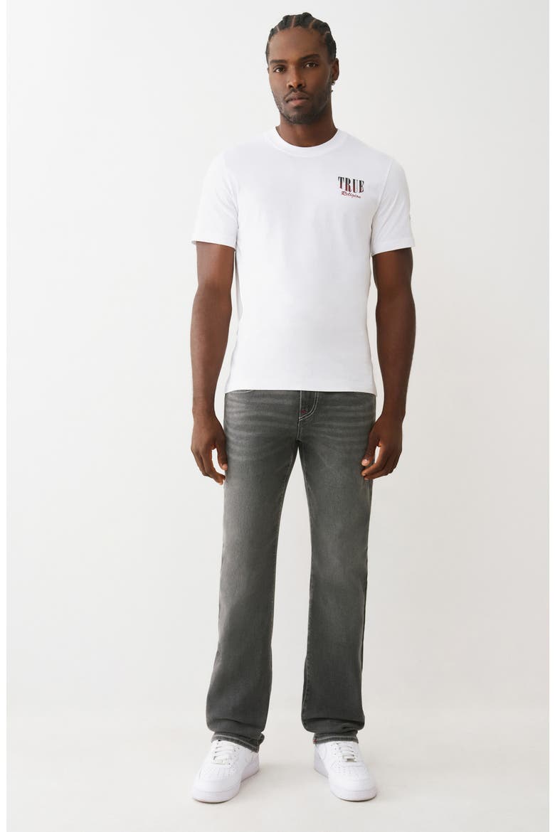 Ricky Snap-Flap Pocket Straight Leg Jeans, Alternate, color, GREY SMORES
