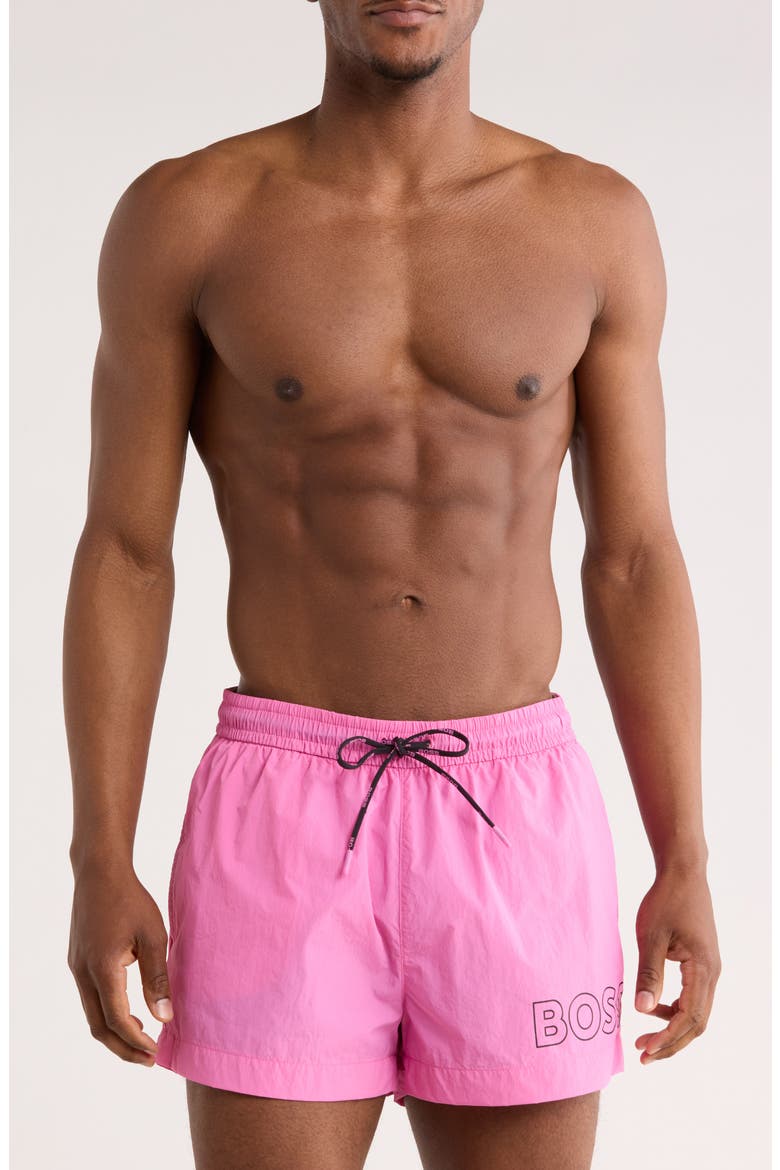 Mooneye Swim Trunks, Main, color, BRIGHT PINK