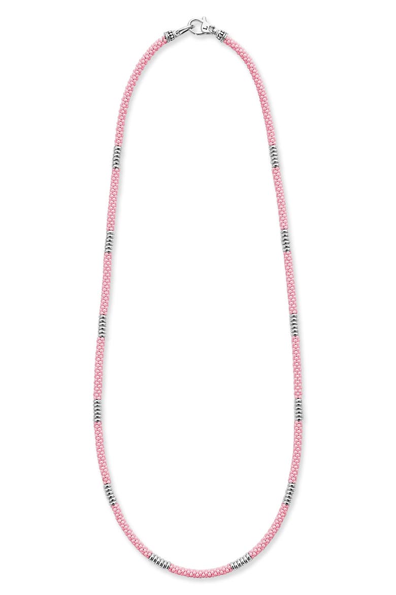 Pink Caviar Ceramic Station Necklace (Nordstrom Exclusive) video