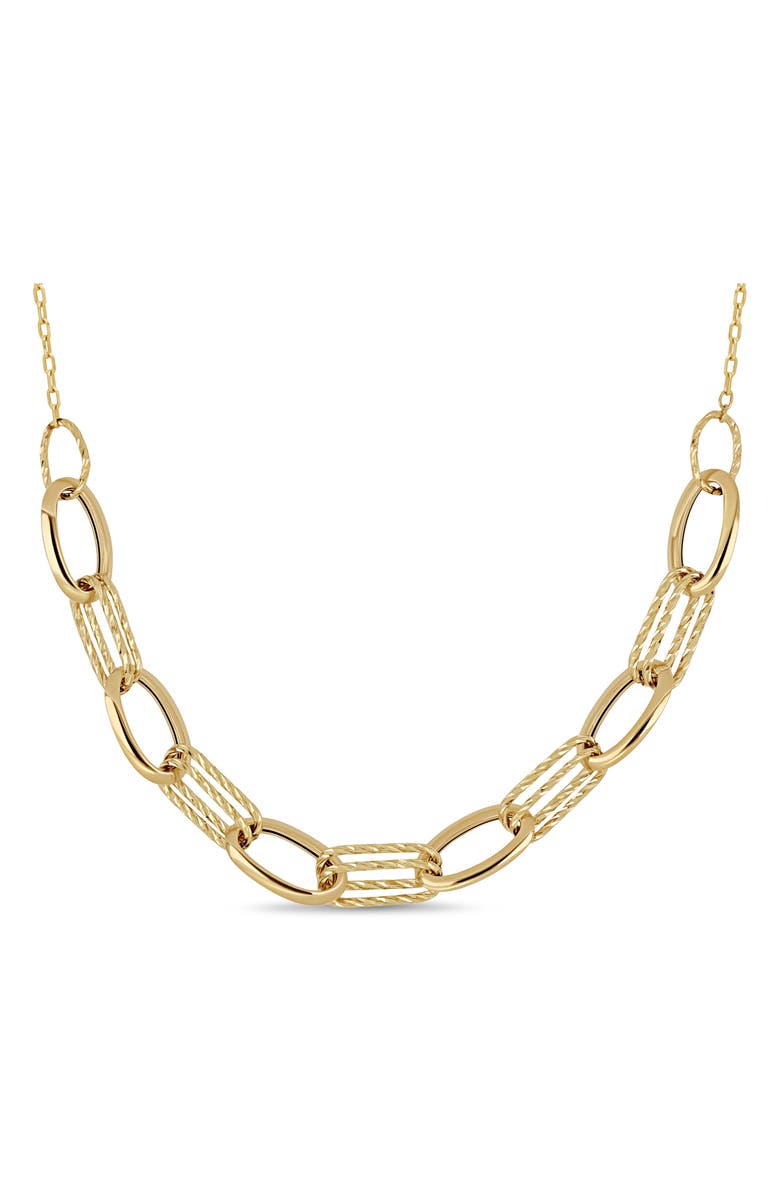 Bony Levy 14K Yellow Gold Chain Frontal Necklace, Alternate, color, 14K Yellow Gold