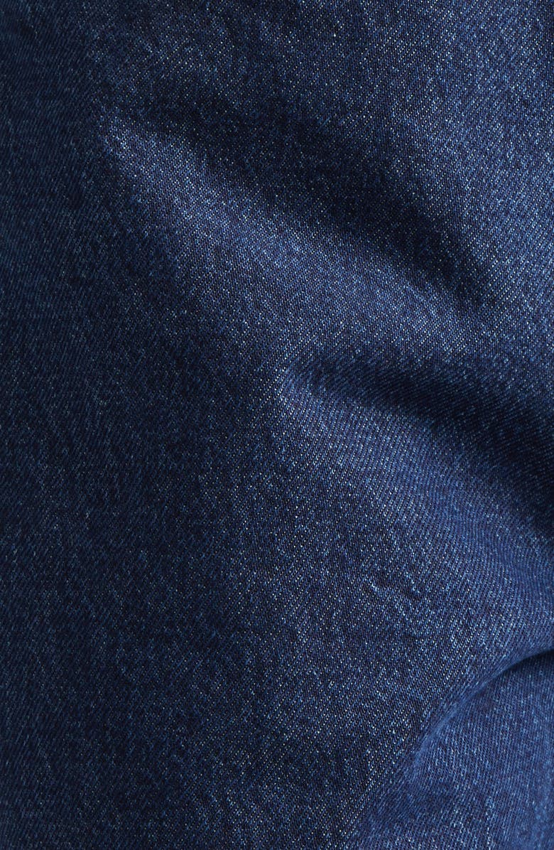 TOTEME Low Rise Organic Cotton Denim Straight Leg Jeans, Alternate, color, Indigo