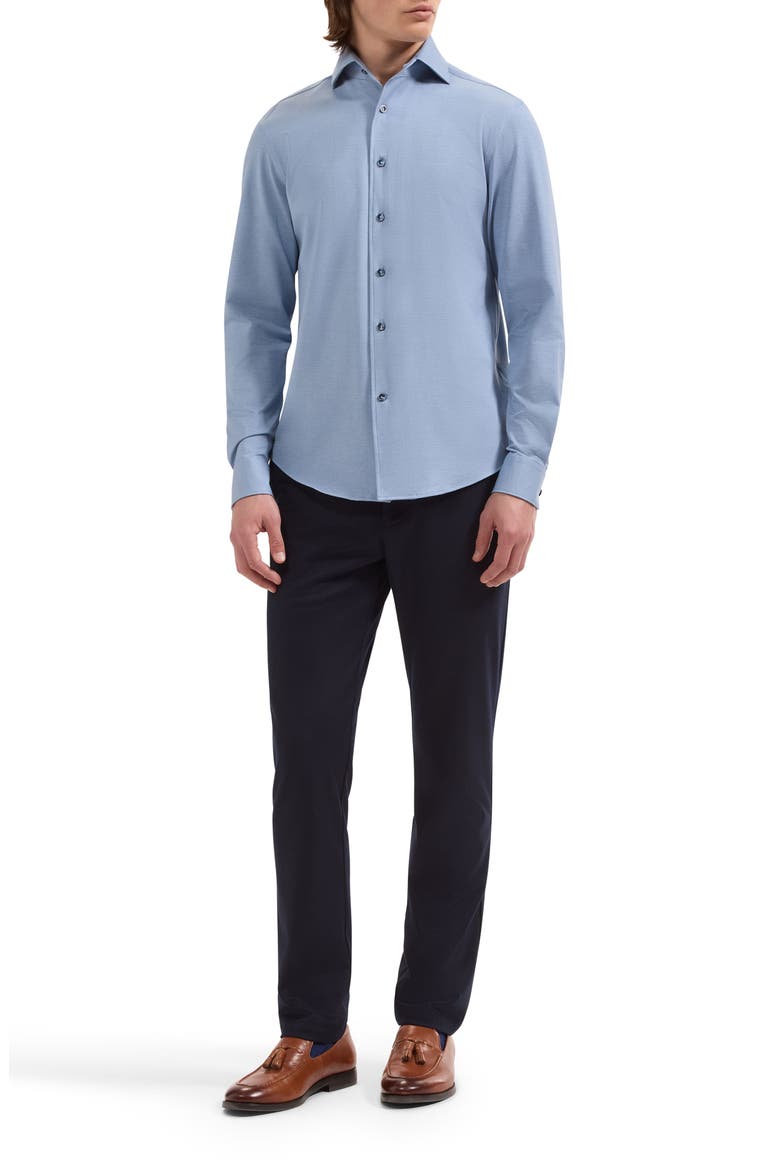 OoohCotton Devon Performance Shirt, Alternate, color, CLASSIC BLUE