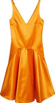 JW Anderson Draped Double Face Satin Dress