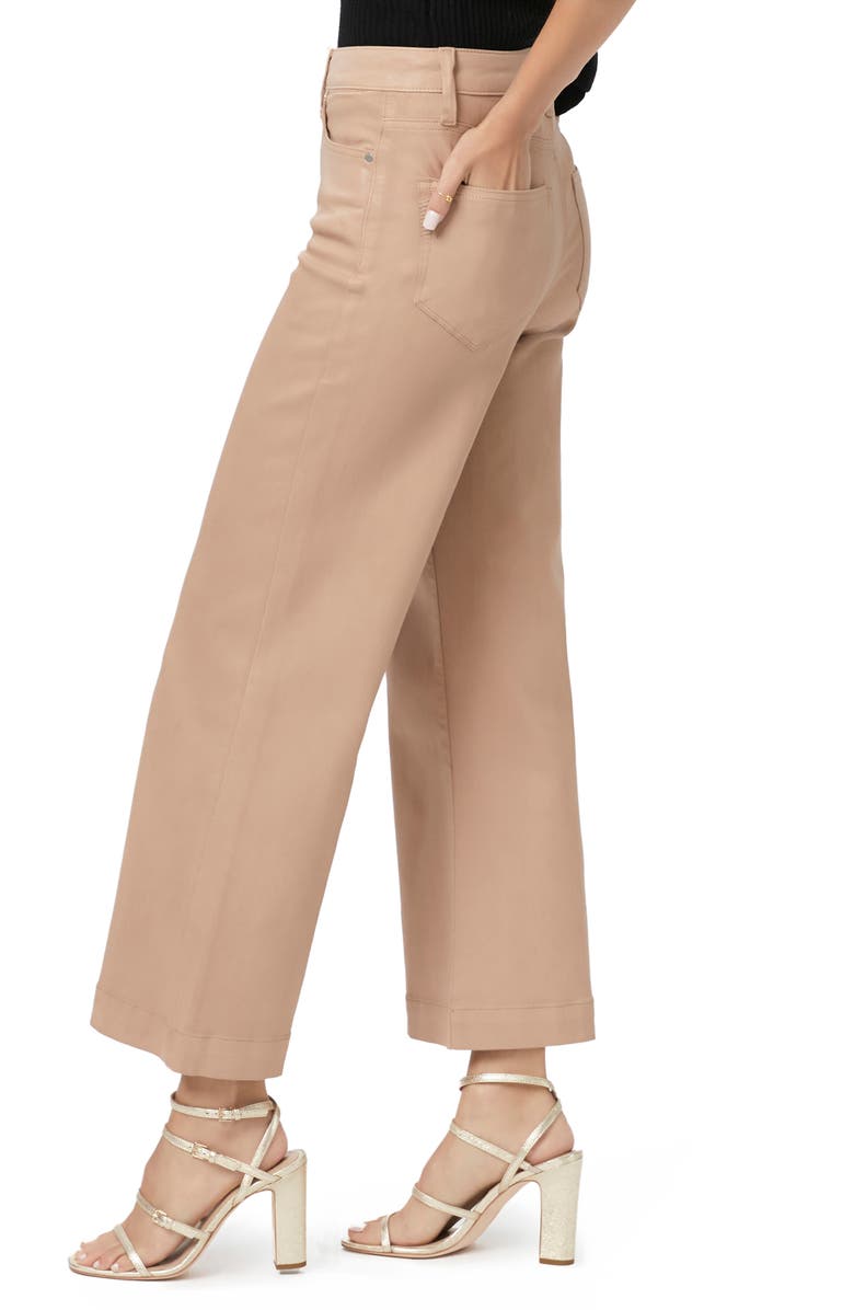 PAIGE Anessa High Waist Ankle Wide Leg Jeans, Alternate, color, 