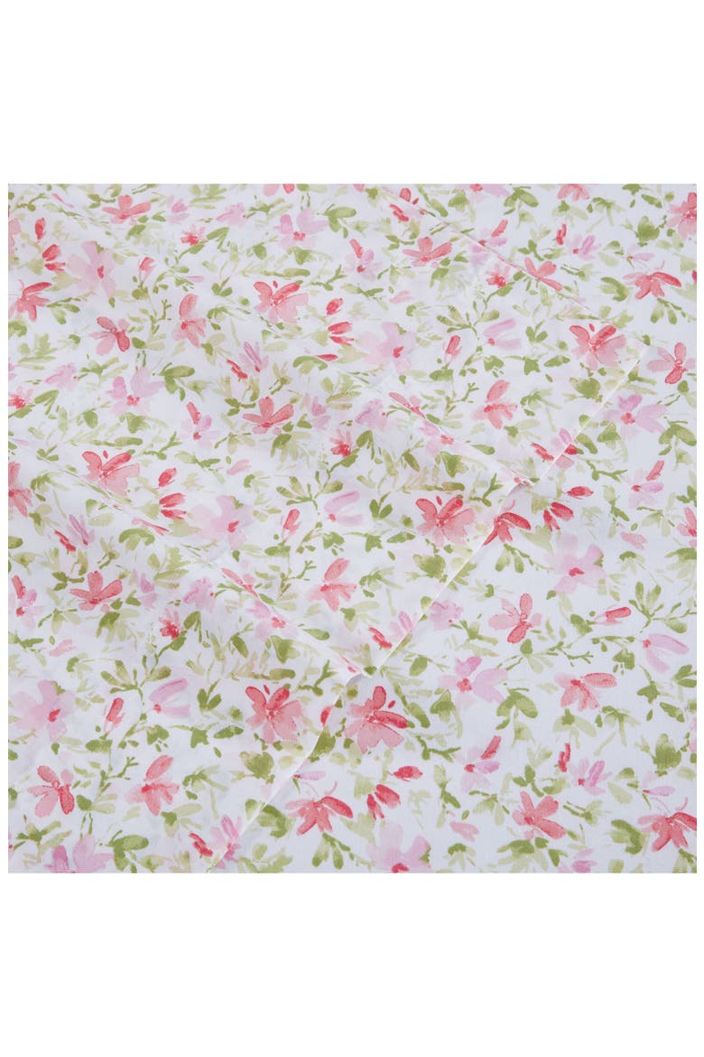 Norella Cotton Comforter Set, Alternate, color, PINK/ GREEN