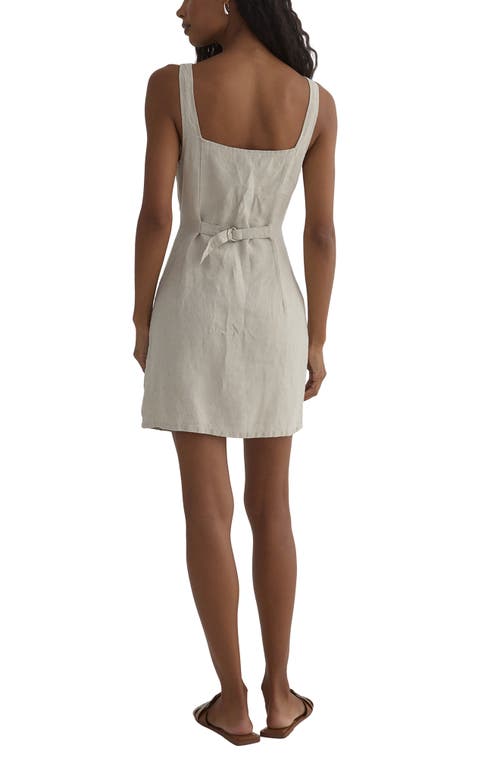 Bella Dahl Button Front Linen Minidress