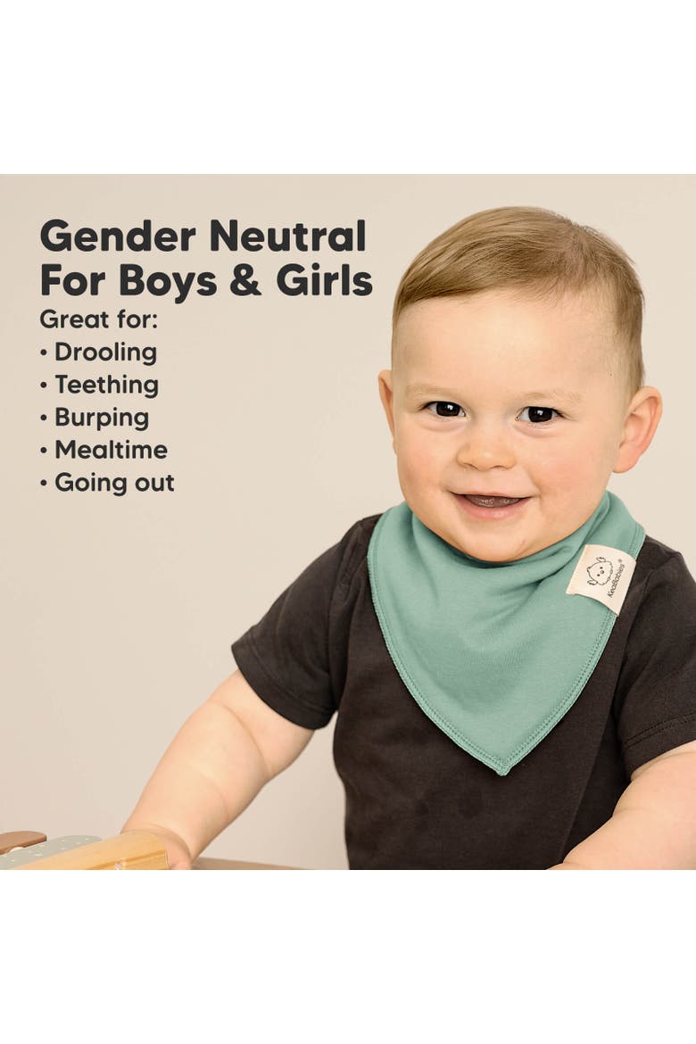 10-Pack Organic Bandana Bibs, Alternate, color, Cupcake